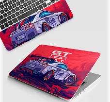 3D Embossed Laptop Skin - Itachi Kingdom
